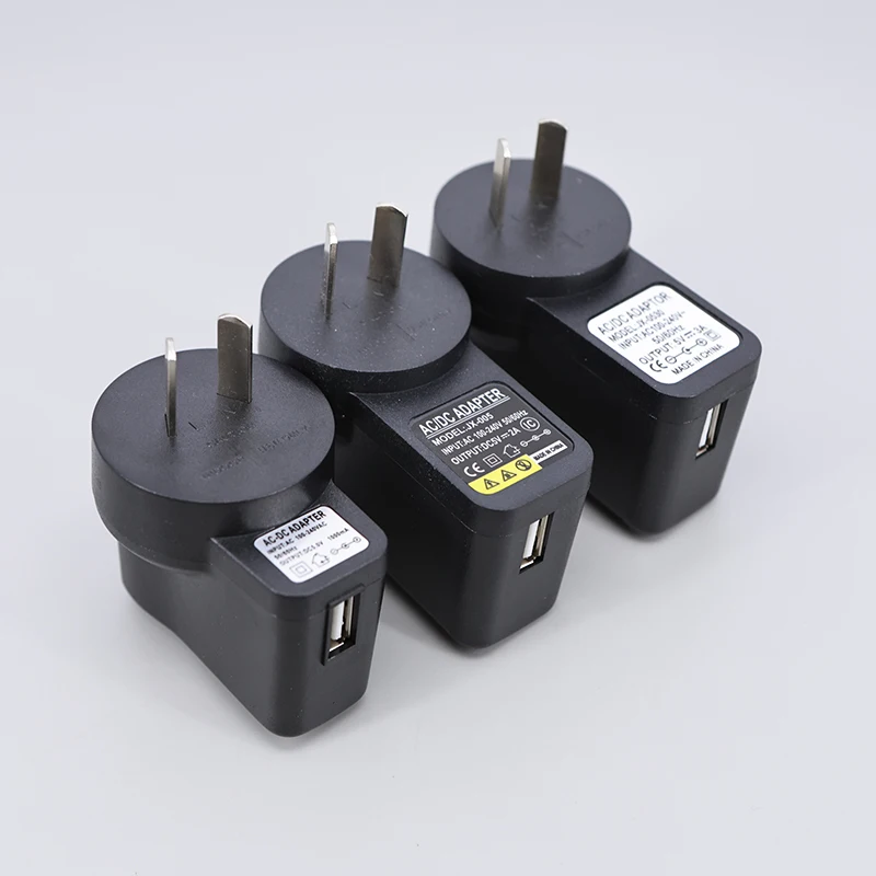 AC 220V zu USB DC 5V 1A 2A 3A 2000mA 3000mA 5V1A Anschluss Australien AU NZ Stecker Netzteil Adapter