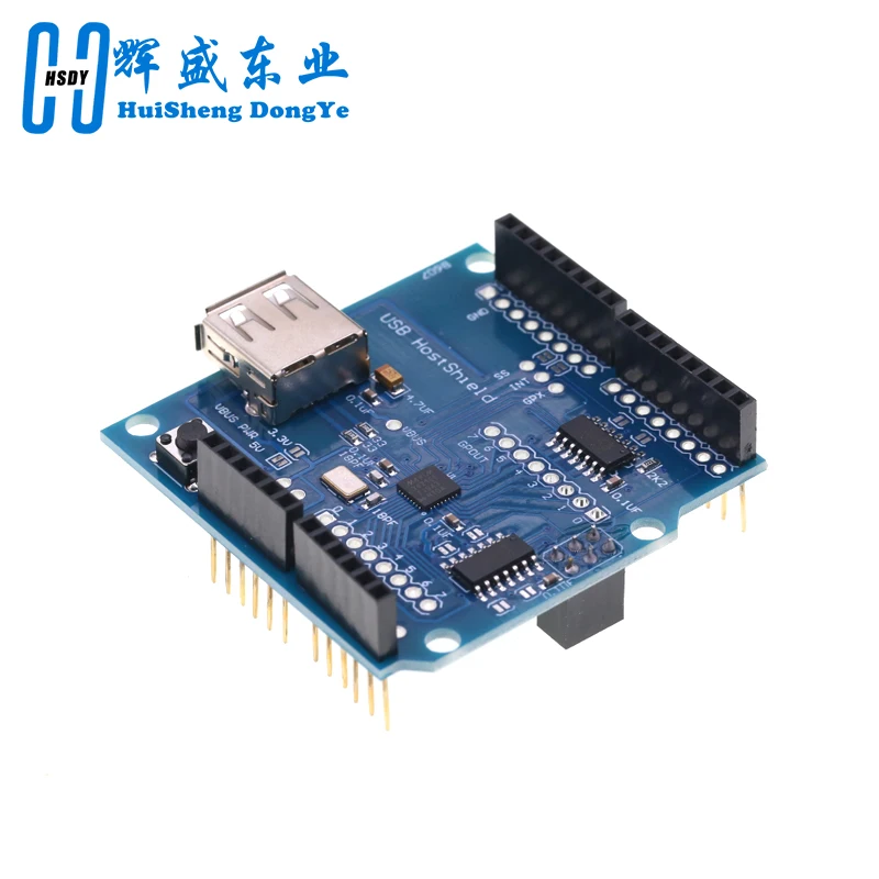 USB Host Shield 2.0 für Arduino, kompatibel mit UNO MEGA ADK, für Android ADK DIY Elektronik-Modulplatine