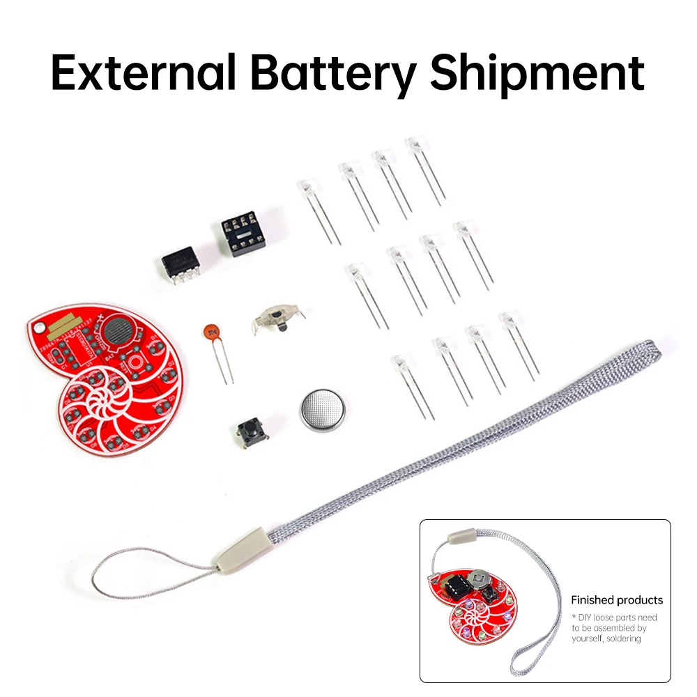 DIY Löten Lernset LED Shell Flow Light Kit SMD SMT Lernender Lötset – Bild 2