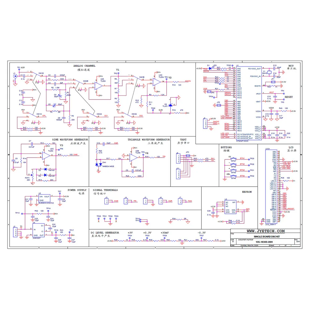 Oszilloskop Elektronik-Lötset DSO183 Digitales Oszilloskop DIY-Kit 5V – Bild 6