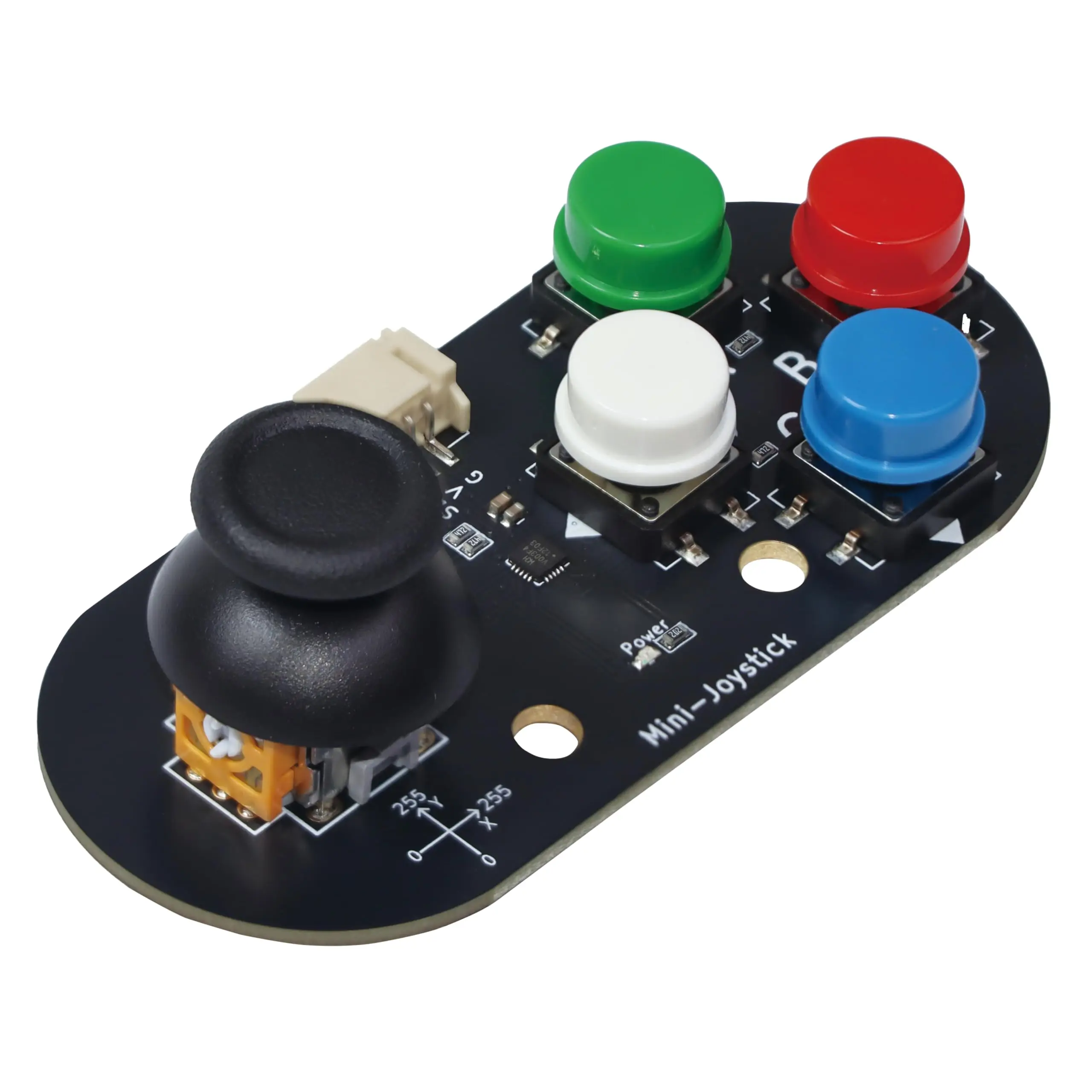 Mini-I2C-Joystick-Gamepad-Modul für Arduino/Raspberry Pi - 4 Tasten – Bild 5