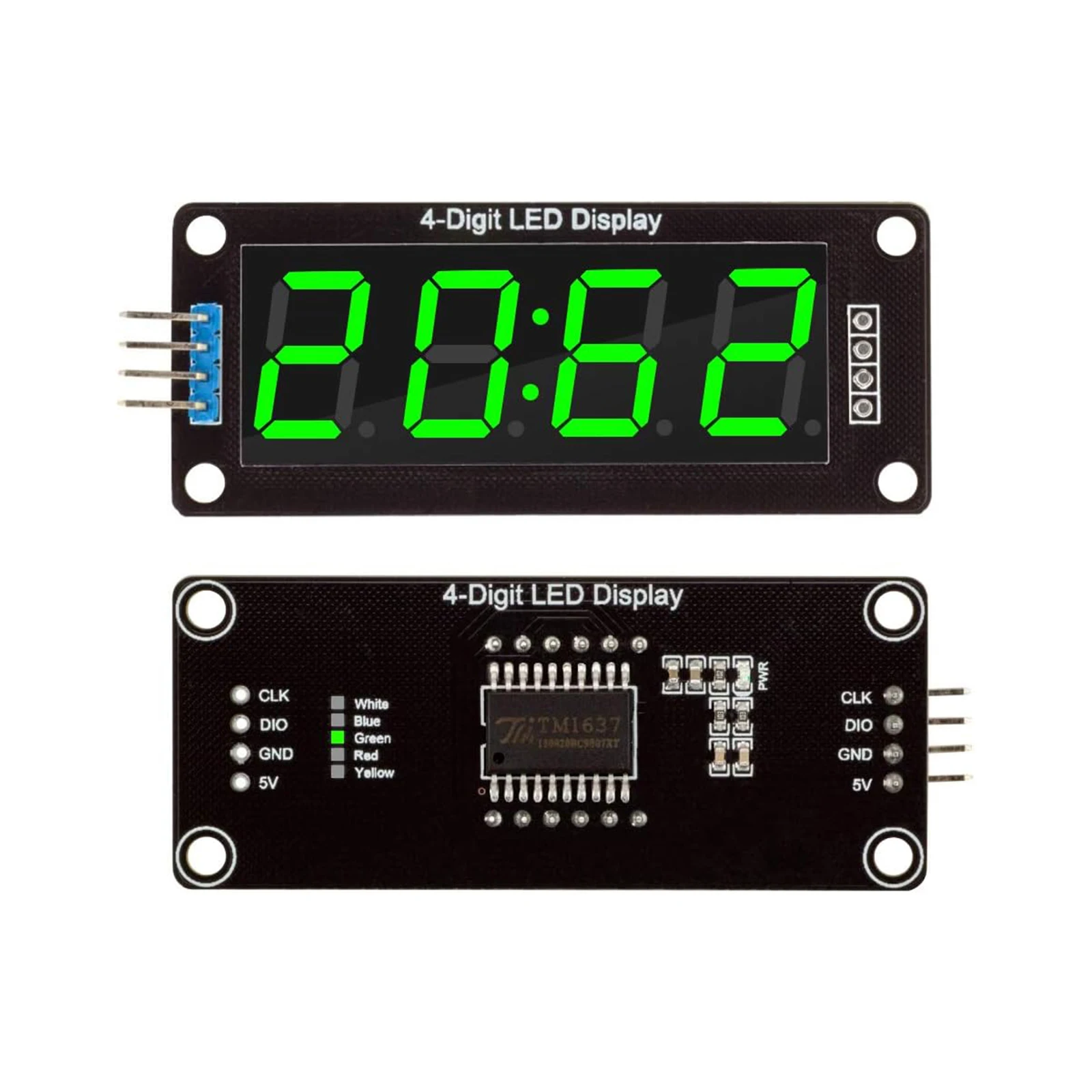 TM1637 0,56" 0,56 Zoll 7-Segment-Digitalanzeige 4-stelliges LED-Modul – Bild 6