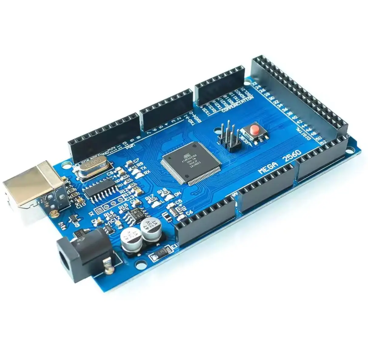 MEGA2560 MEGA 2560 R3 (ATmega2560-16AU CH340G) AVR USB-Board – Bild 3
