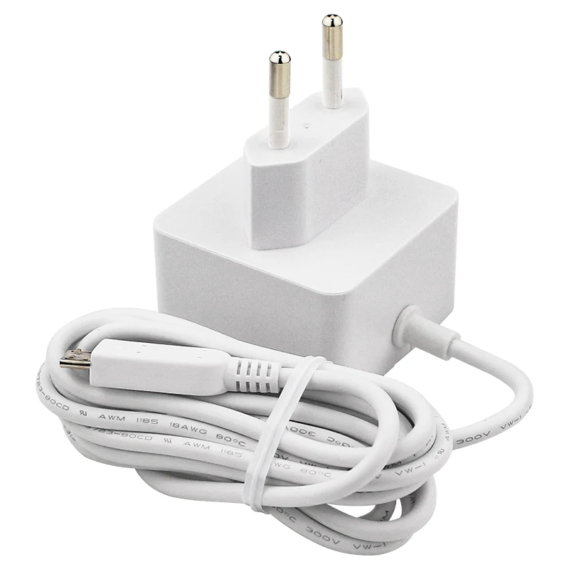 Raspberry Pi 12,5 W Netzteil 5,1 V 2,5 A Micro USB Power Adapter 18AWG Kabel für Raspberry Pi 3B + 3B Null 2 W