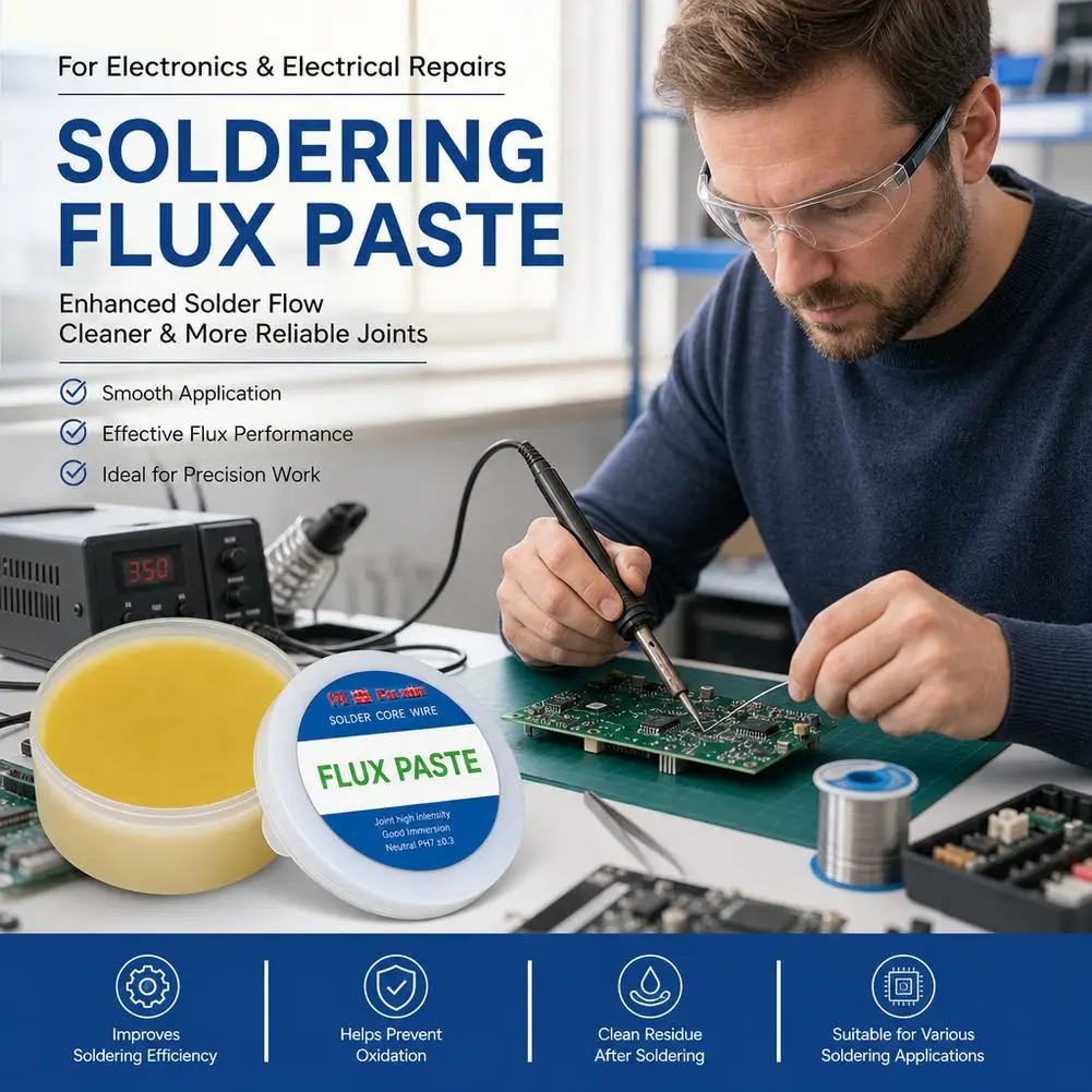 Lötpaste mit Rosin-Flussmittel 35g/100g Bleifreies Schweißflussmittel – Bild 6