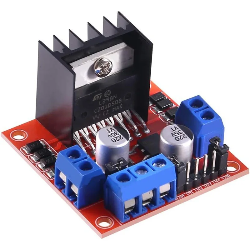 L298N Motor Treiber Controller Board L298 Modul Für Arduino Dual H – Bild 3
