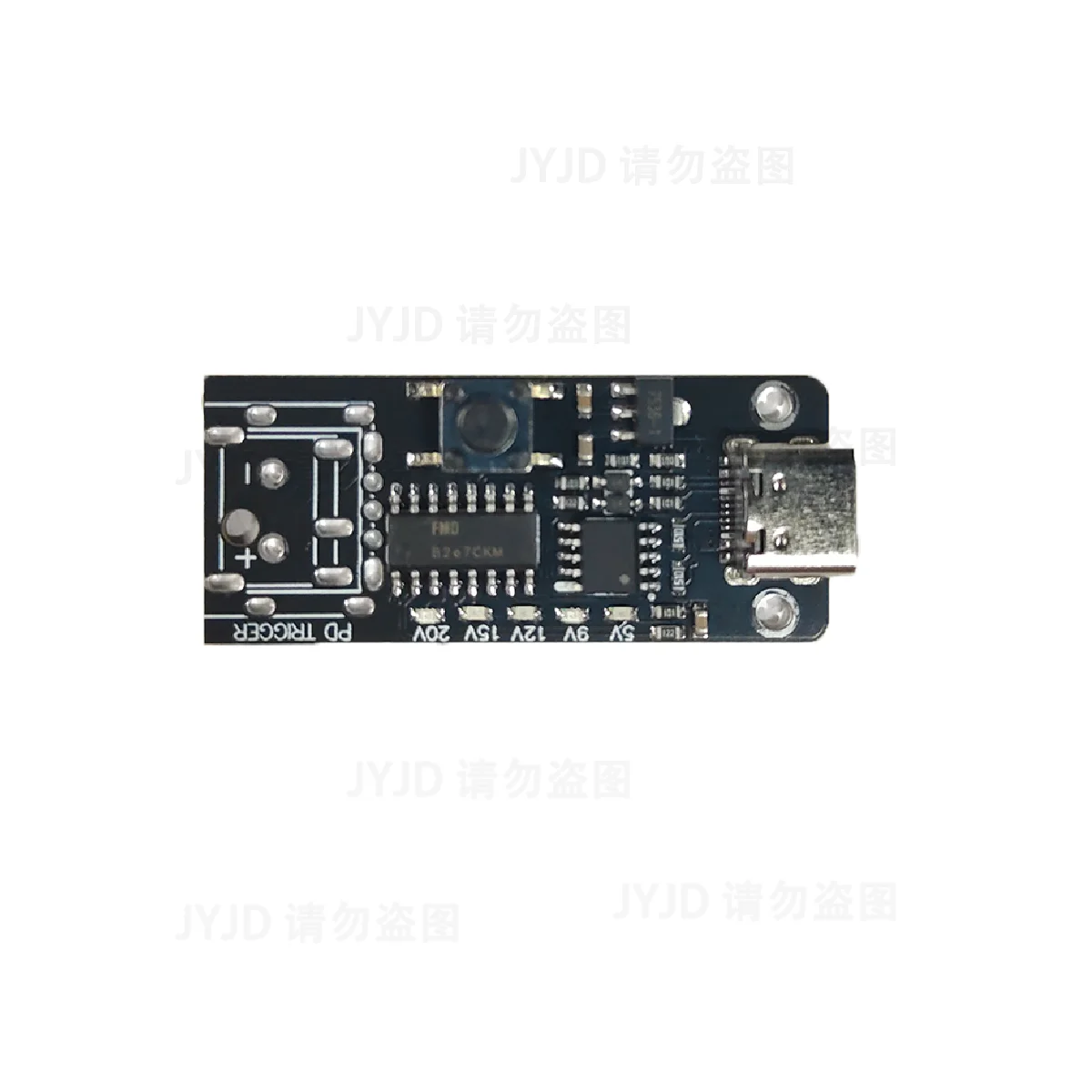 100W 5A USB-C Fast Charge Trigger Board Modul PD/QC Decoy Board USB – Bild 4