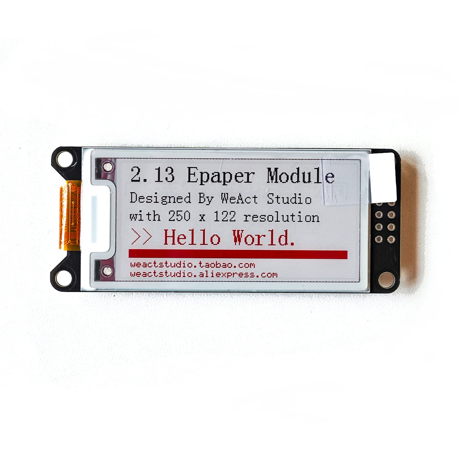 WeAct 2,9'' 2,13" 2,9 2,13 Zoll Epaper Modul E-Paper E-Ink EInk Display Bildschirm SPI Schwarz-Weiß