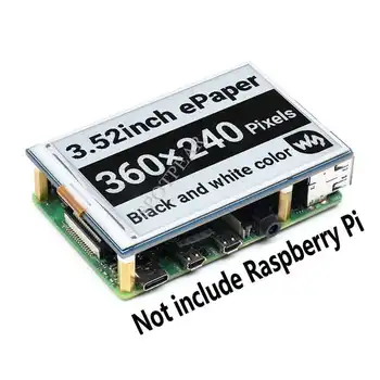Raspberry Pi 3,52 zoll e-Papier e-Ink-Display Modul 360 × 240 SPI für Arduino / STM32