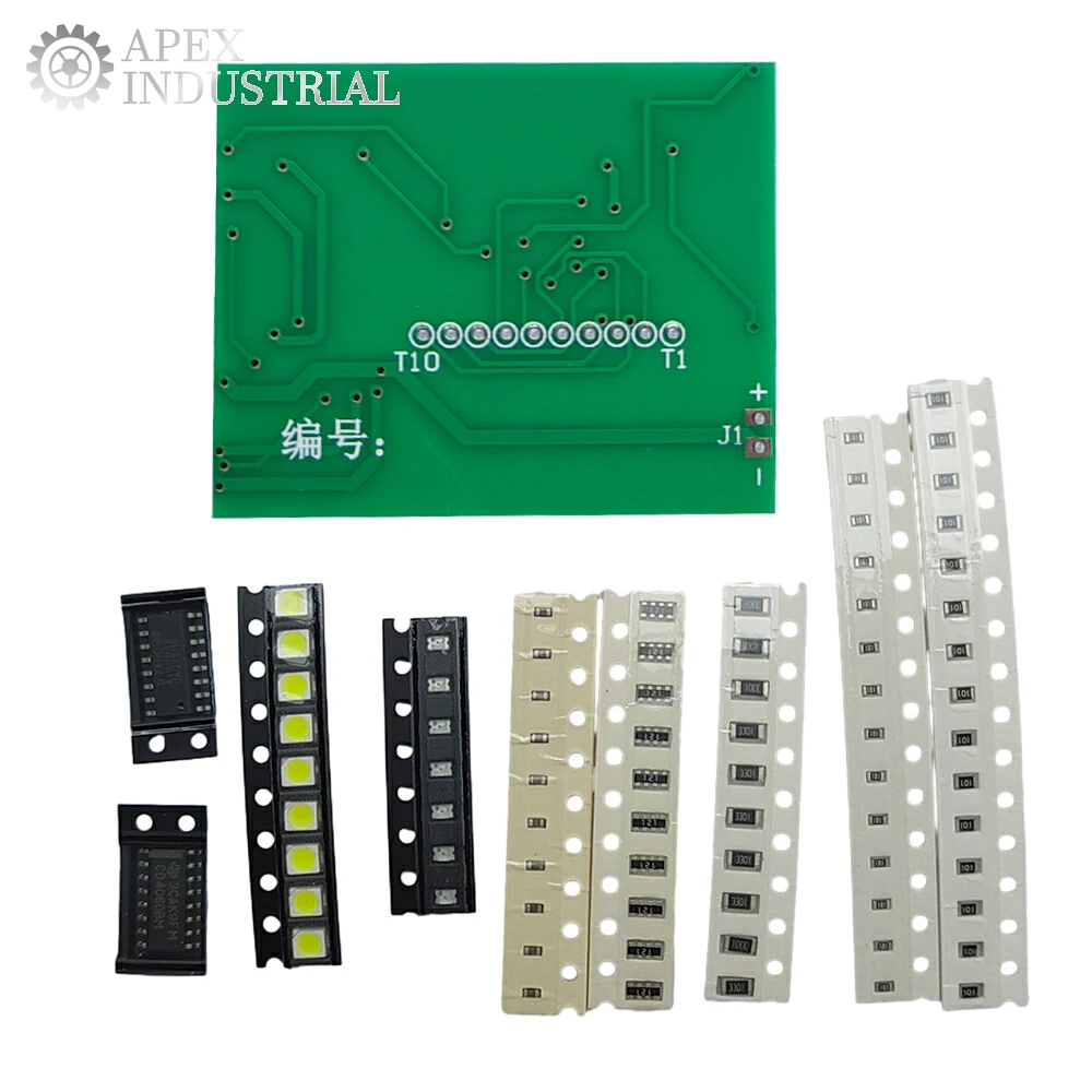 Lötübungsplatine, SMD-Leiterplatte, LED, elektronische SMT-Komponente – Bild 5