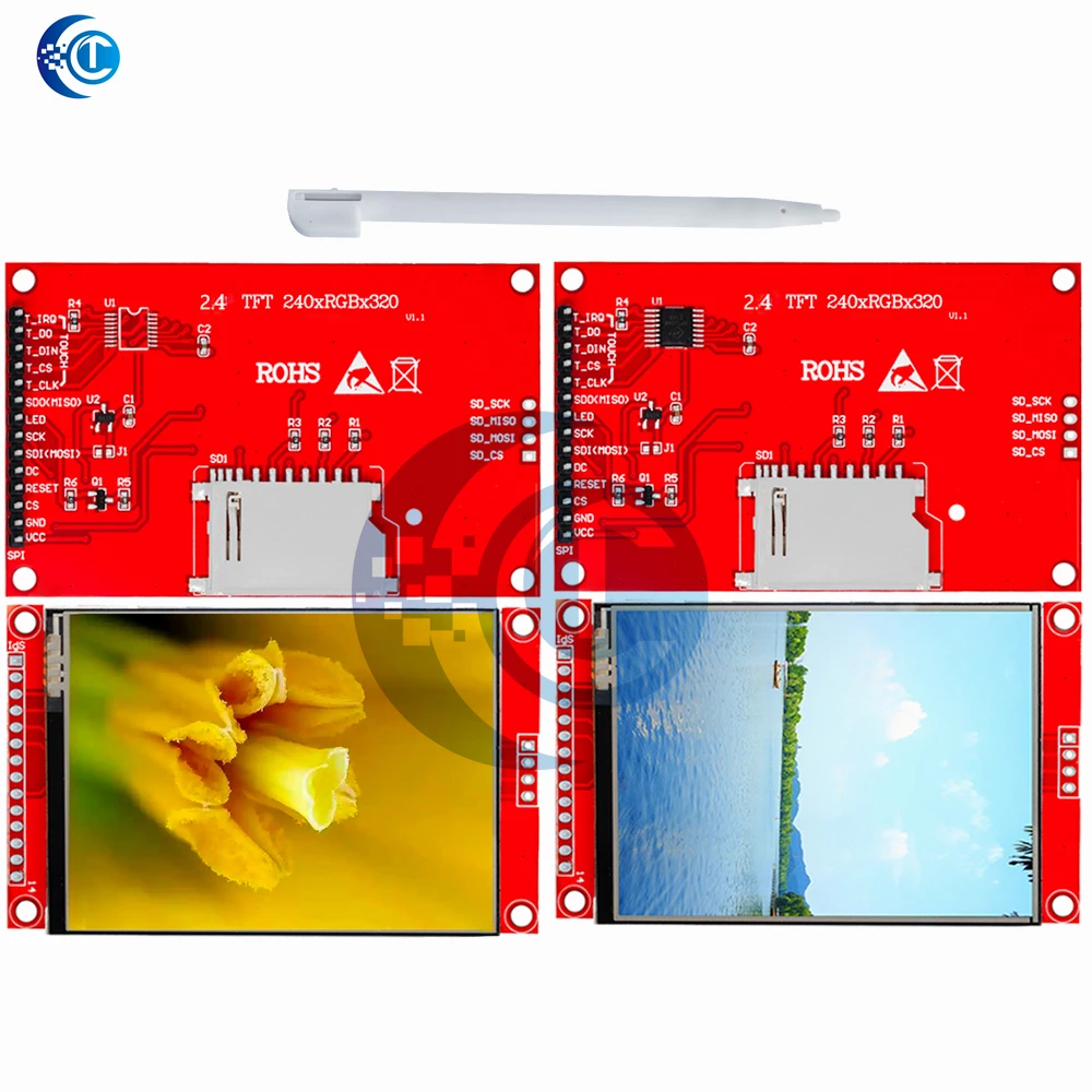 2,4 Zoll TFT SPI 65K Display 240*320 Smart Display Bildschirm 8P – Bild 6