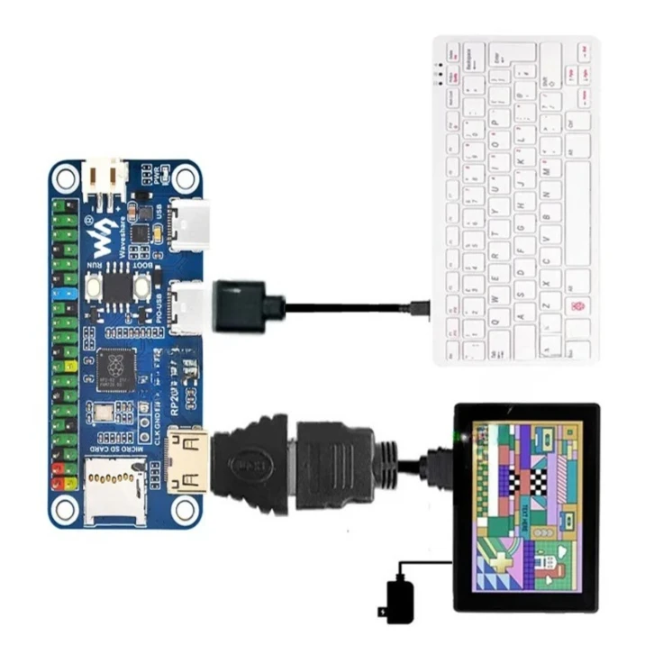 Raspberry Pi RP2040 PiZero Python Programmier- und Entwicklungsboard – Bild 3