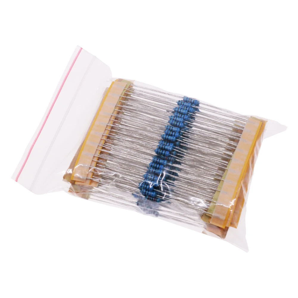 30 Arten je 10/20 stücke Kit 1/4w Widerstand 1% Metall film Widerstand – Bild 2