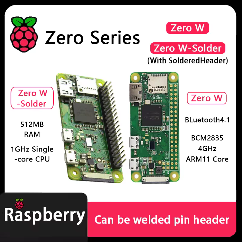 Raspberry Pi Zero Zero W Zero 2 W Zero-Solder Zero W-Solder – Bild 2