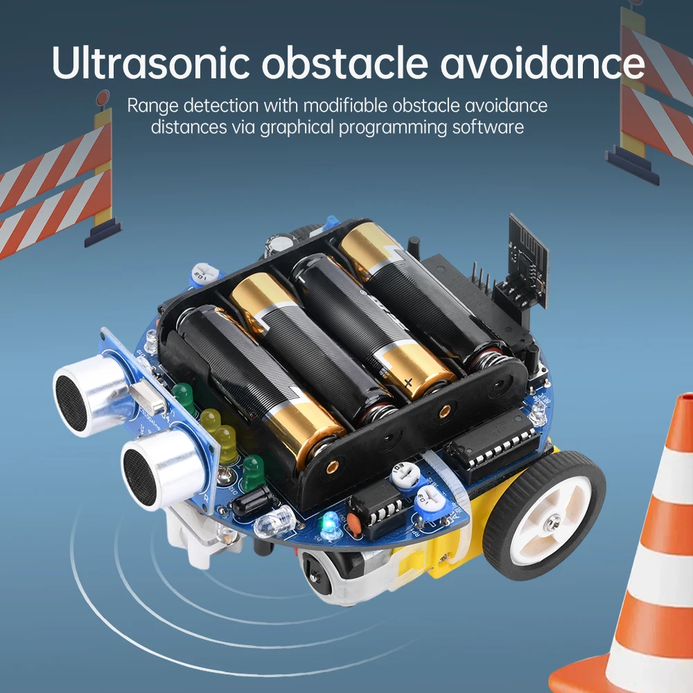 51 mcu Smart Car Ultraschall Hindernis vermeidung Auto Tracking – Bild 2