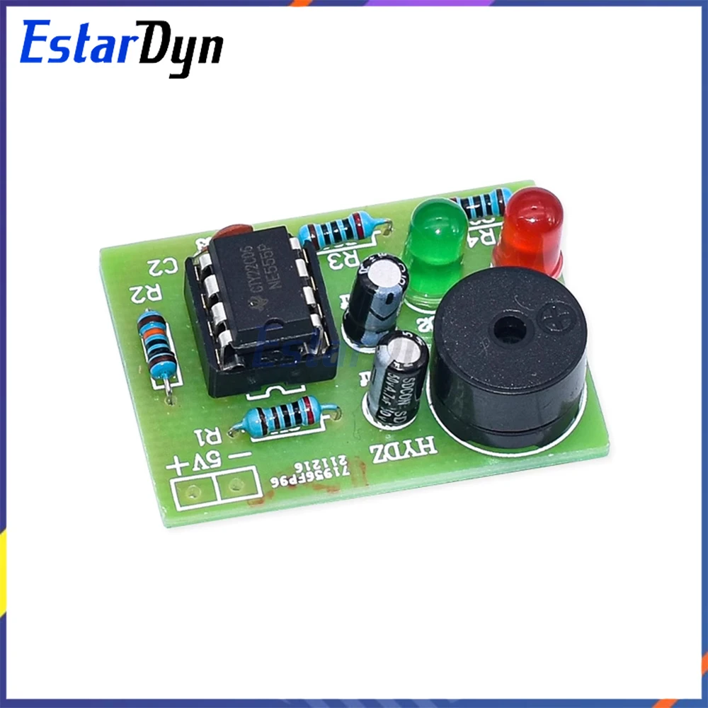 NE555 Astable Multivibrator Kit NE555P Nicht stabile Schaltung Dual – Bild 6