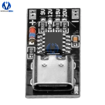 USB-C PD Trigger Board Modul PD/QC Decoy Board Schnellladung USB Typ-C auf 12V Hochgeschwindigkeitsladegerät