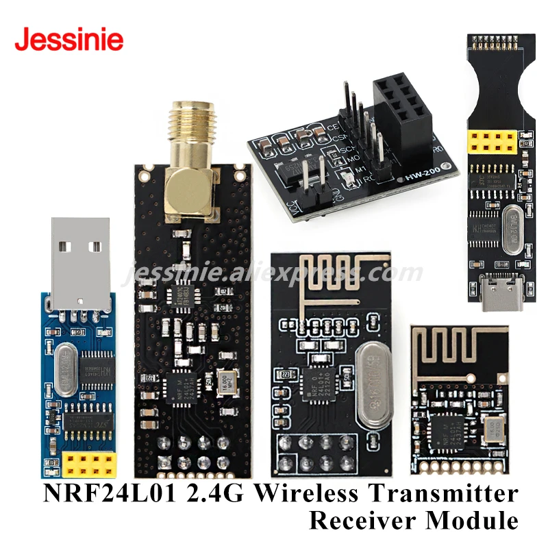 NRF24L01 PA LNA NRF24L01 Mini 2,4 GHz RF Wireless Modul Power Enhanced Receiver Transceiver Board USB WIFI
