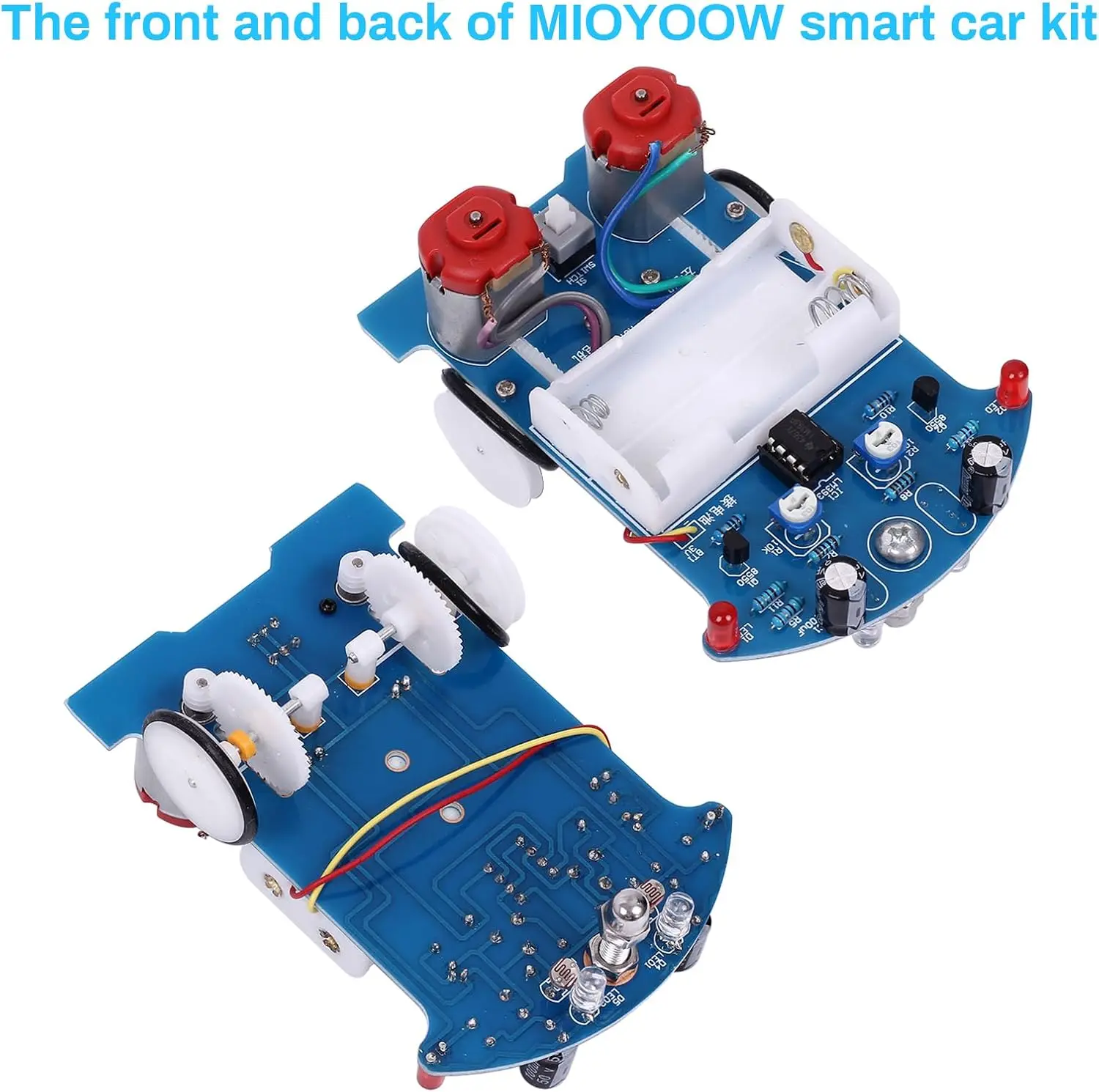 Smart Car Soldering Project Kits D2-5 Smart Tracking Robot Car Sets – Bild 5