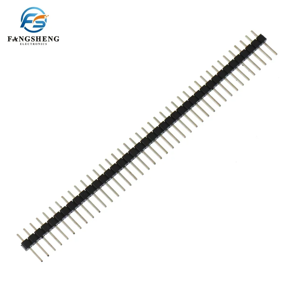 2,54mm 40 Pin 1x40 Einreihige Männliche Und Weibliche 2,54 Zerbrechliche Pin Header PCB JST Stecker (10 Stück)