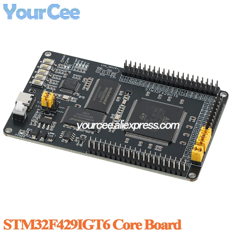 STM32F429IGT6 STM32-Kern-Entwicklungssystem Lernboard-Modul Integrierter Downloader ST-LINK/Serieller Port