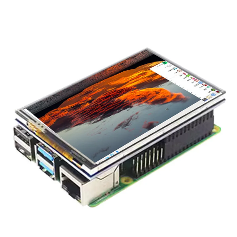 AS62 3,5 Zoll RPI Display Touchscreen 480X320 Für Raspberry Pi 5 5B 20 Rahmen TFT LCD Modul Display