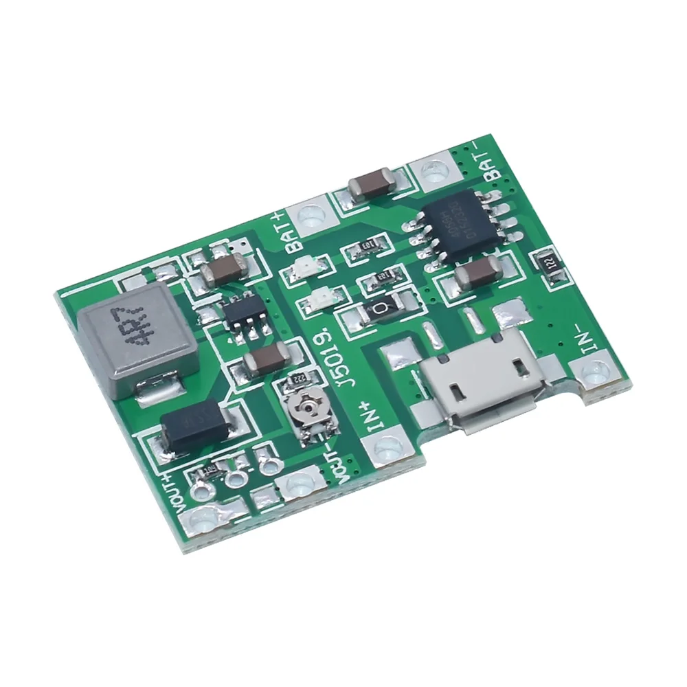 Micro USB 5V 1A 18650 TP4056 Lithium-Batterie-Ladegerät-Modu (5 Stück) – Bild 5