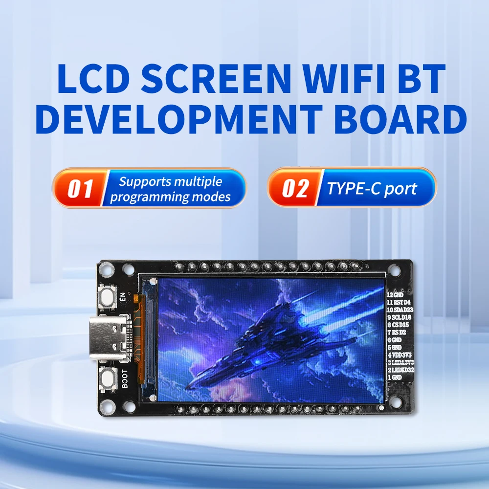 ESP32-WROOM-32 WiFi Bluetooth-Entwicklungsboard On-Board – Bild 2