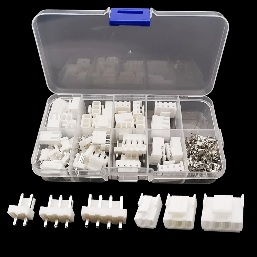 Schachtel JST VH3.96 Pin Header Stecker 2/3/4 Pin JST VH (120 Stück) – Bild 2