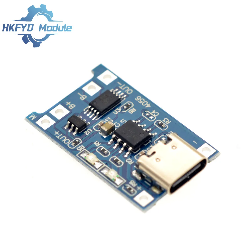 TP4056 Typ C 1 A Lithium-Batterie-Lademodul - 5 V für 18650 Li-Ion – Bild 3