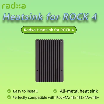 Kühlkörper für ROCK 4, entworfen für Radxa ROCK 4-Serie, einfach zu installieren und zu entfernen
