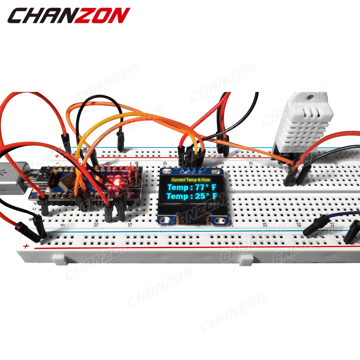 Breadboard-Kit 170/400/830 Tie Points lötfreies Prototyp-Kit Universal – Bild 5