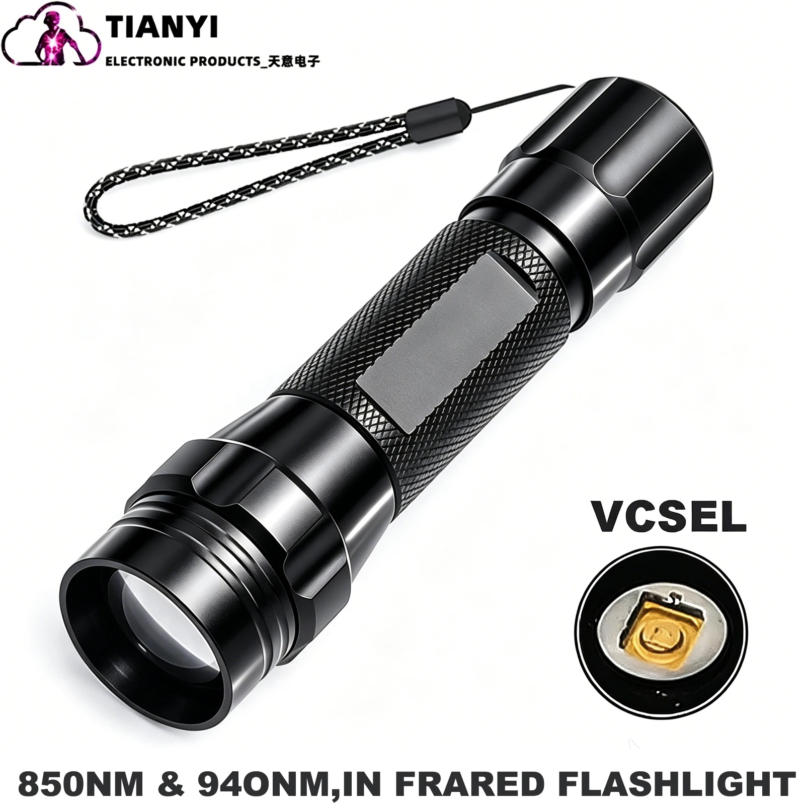 IR850nm&940nm Infrarot-LED-Zoomlampe mit hoher Helligkeit – Bild 6