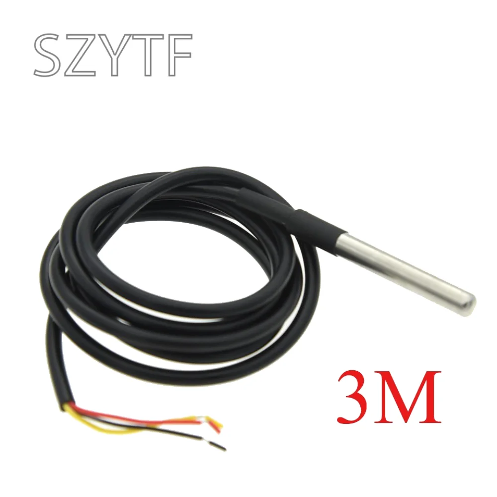 DS18B20 Temperatur Sensor Modul Kit Wasserdichte 100CM Digitale Sensor – Bild 6