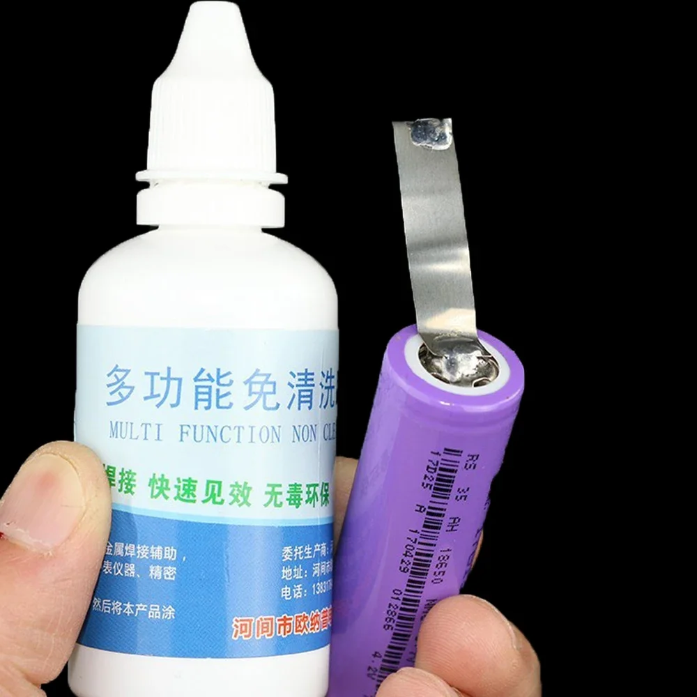 Leistungsstarkes flüssiges Schweißflussmittel, 50 ml, nicht sauber – Bild 2