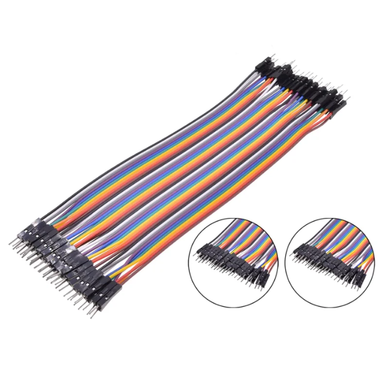 40-Pin Dupont Jumper-Kabel 10/20/30/40CM Flachbandkabel M-M M-F F-F – Bild 4