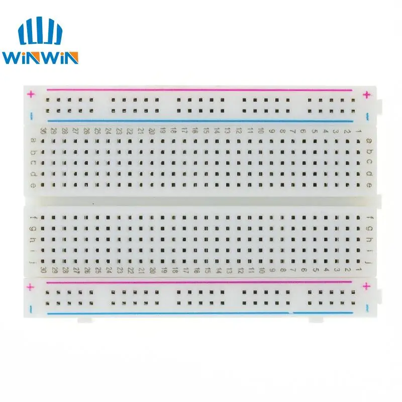 MB-102 MB102 Breadboard 400 830 Point Solderless PCB Bread Board Test – Bild 4
