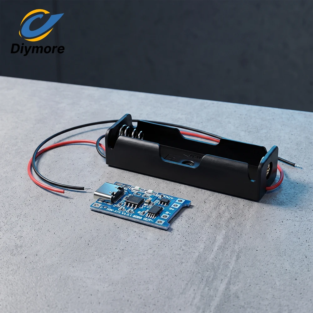 Typ-C 18650 Batterieladegerät-Platine TC4056 4,35-6V Lithium (5 Stück) – Bild 2