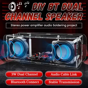 DIY Bluetooth Lautsprecher Elektronik Kit Löten DIY Projekt Praxis Solder Montage 2*3W Lautsprecher DIY