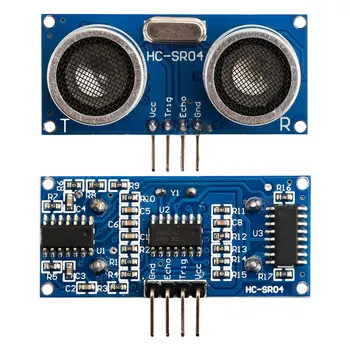 HC-SR04P HC-SR04 Ultraschall-Entfernungsmodul, Bereichssensormodul 3-5,5 V, breite Spannungsleistung