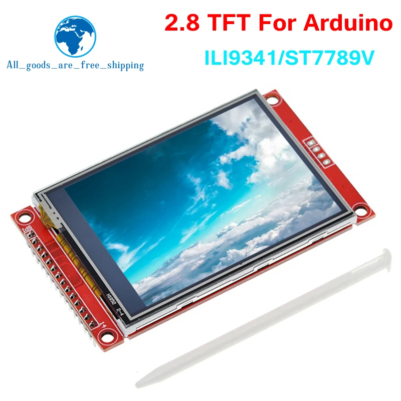 TZT 240x320 2,8" SPI TFT LCD Touch Panel Serielles Portmodul ILI9341 / ST7789V 2,8 Zoll SPI Serielles Display