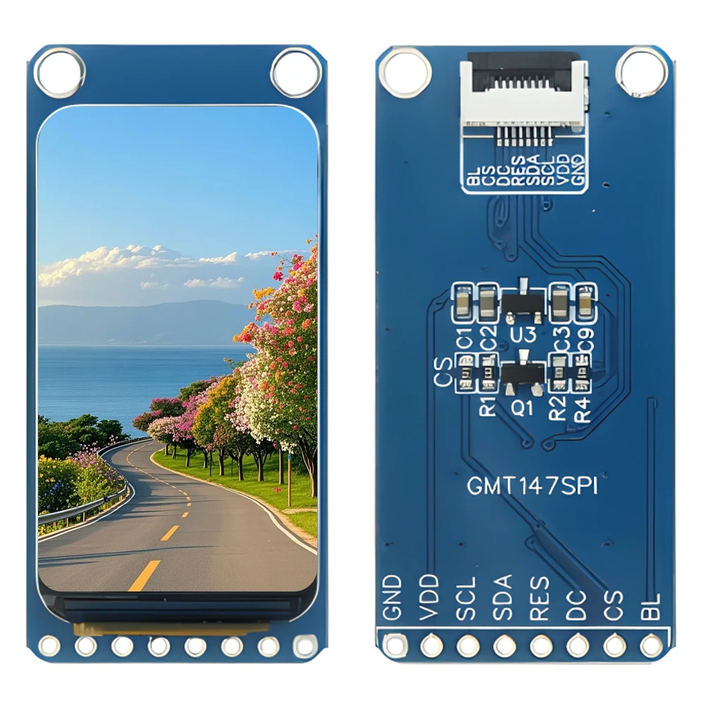 1,47 Zoll TFT LCD Display Modul ST7789 Treiber 172*320 IPS Full View – Bild 3