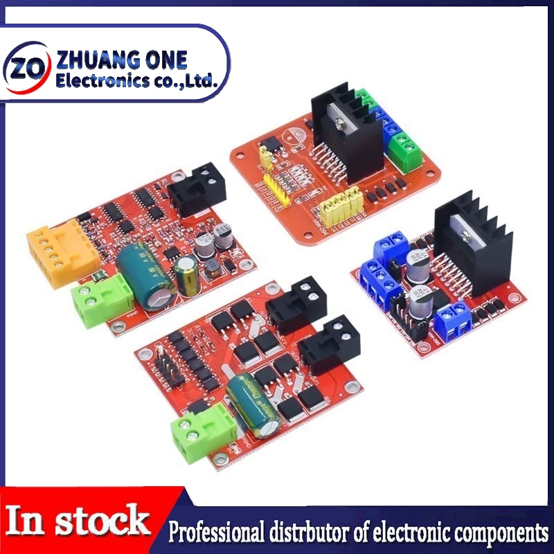 L298N Treiberplatine Modul MINI L298N Schrittmotor Smart Car Robot – Bild 2