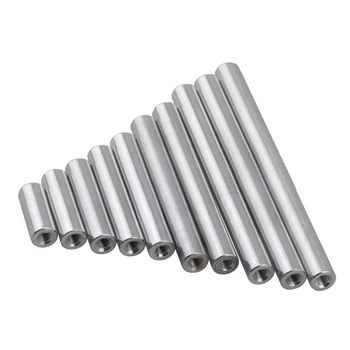 M2 M2.5 M3 M4 M5 M6 Runde Gewindebolzen aus Aluminium, Abstandshalter, Verlängerungsmutter für RC-Modelle