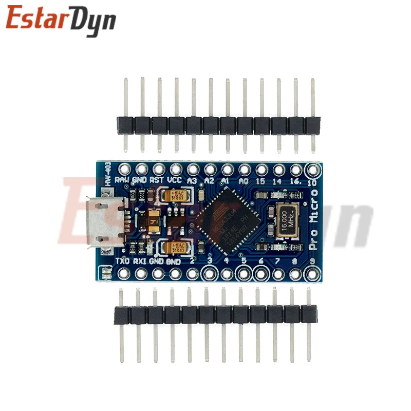 MICRO/TYPE-C USB ATMEGA32U4 Modul 5V 16MHz Board für ATMEGA32U4-AU/MU – Bild 5