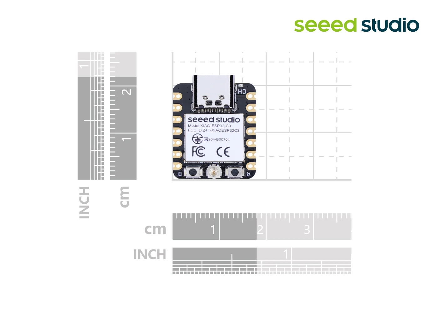 ESP32 C3 Entwicklungsboard Seeed Studio Xiao ESP32C3 Arduino – Bild 5