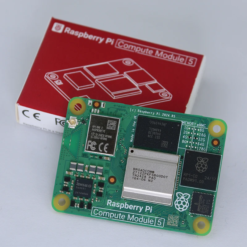 Raspberry Pi Compute Module 5 CM5 RAM 8 GB 16 GB Broadcom BCM2712 – Bild 3