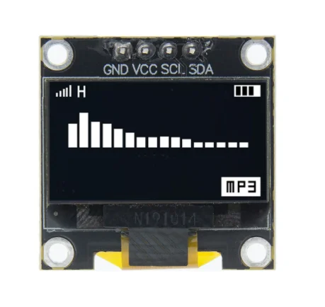 0,96 Zoll OLED SSD1306 Weiß/Blau/Gelb 128X64 IIC I2C Serielles Anzeigemodul 12864 LCD-Bildschirmplatine