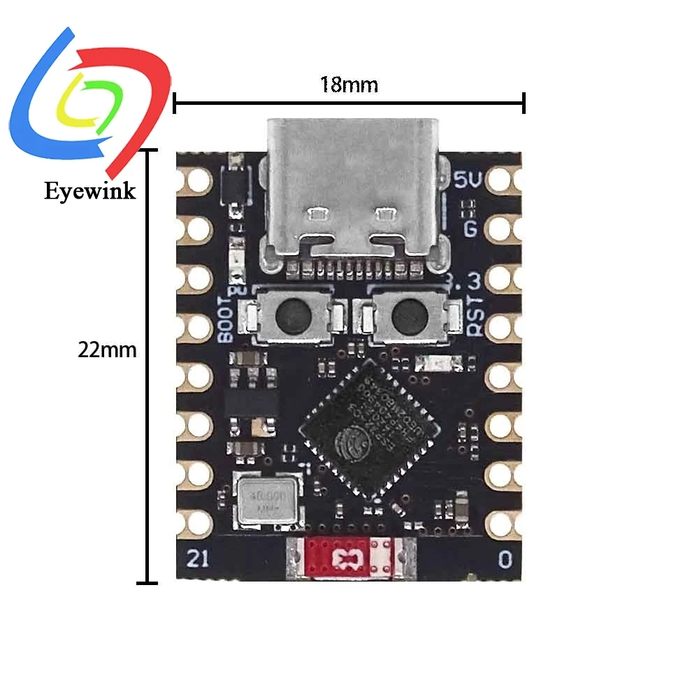 ESP32-C3 Entwicklungsboard-Module Super Mini Development Board 32-Bit – Bild 6