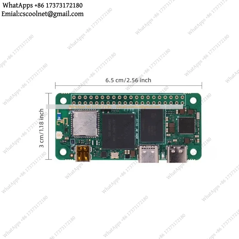 K06 Radxa ZERO 3W SBC RK3566 Quad-Core GPU NPU 1080P HDMI WiFi 6 BT – Bild 6
